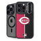 MLB Cincinnati Reds Split iPhone 15 Pro Kickstand Case